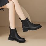 Ботинки Челси женские Zhr, бежевый - фото 9