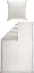 Двустороннее постельное белье , серо-белое, 1x 155x200 см + 1x 80x80 см Erwin Müller - фото 2