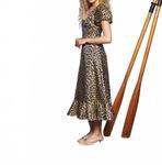 SISTER JANE Платье миди Brooke с леопардовым принтом - фото 3