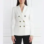 Узкий пиджак Pinko, белый - фото