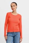 Топ b.young BYUNICA LS, Cayenne/Red - фото