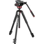 Комплект из видеоголовки Manfrotto 502AH и алюминиевого штатива MT055XPRO3 - фото
