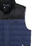 Стеганый жилет с панелями Mackage, синий - фото 3