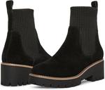 Ботильоны Darren Waterproof Blondo, черная замша - фото