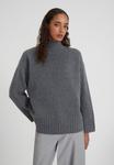 Джемпер Style Republic ROLLKRAGENPULLOVER OVERSIZED BOXY, Dark Grey Melange/Dark Grey - фото 3