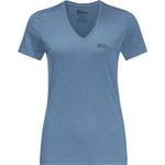 Футболка кросстрейл женская Jack Wolfskin, синий - фото