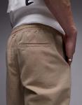 Мешковатые брюки Topman Essential в цвете Stone - фото 5