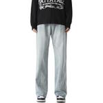 Джинсы унисекс универсальные шаблоны, экрю (брюки клёш в стиле пэчворк) - фото 10