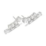 Матричные серьги-капли Swarovski - фото 7