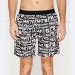 Купальные шорты стандартного кроя Plein Sport, черный - фото