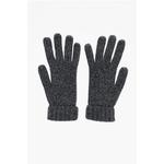 Перчатки из меланжевой шерстяной смеси Dsquared2, Gray - фото 2