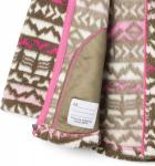 Columbia девочки West Bend Printed Full Zip, Pink Ice Madras - фото 3