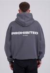 Толстовка Prohibited, темно-серый - фото 3