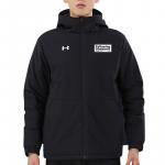 Пуховая куртка с капюшоном, унисекс Under Armour, черный - фото 5