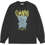 Толстовка с принтом Teddy GANNI, черный - фото