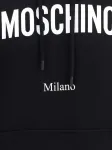 Толстовка с логотипом Moschino, черный - фото 3