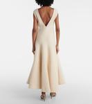 Платье макси Мелли букле Khaite, Natural - фото 3