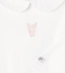 Хлопковый боди Baby Davo Donsje, белый - фото 3