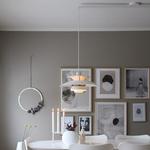 Lightswing Система подвеса для подвесного светильника - Одинарный - 110 см - Матовый белый - Регулируемый подвес светильника - Подвесной светильник, сдвигается и поворачивается - фото 4