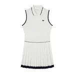 Мини-платье без рукавов с вышитым логотипом LACOSTE, синий/мультиколор - фото 5