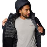 Мужская куртка с капюшоном Powder Lite II Columbia, черный - фото 4