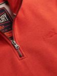 Джемпер с молнией до половины Essential Logo Superdry, Cinnabar Orange Marl - фото 6