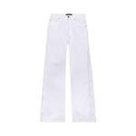 Брюки PURPLE BRAND Wide Side Cut Out, White - фото