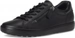 Кроссовки ECCO Soft 7 Side Zip Lace Sneakers, Black - фото 7