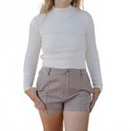 Майя шорты в коричневом SHE + SKY - фото 4