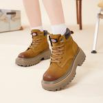 Ботинки женские Dickies British Style Classic And Versatile, коричневый - фото 6