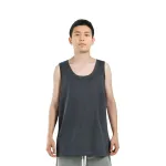 Майка унисекс темно-серый Uniqlo, темно-серый - фото 5