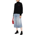 Свитер женский Kenzo Boke Flower-patch, черный - фото 4