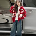 Свитер Fall Winter для подростков Disney, красный - фото 5