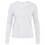 Лонгслив Object Annie Re, белый - фото 3