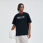 Футболка унисекс Boneless, серый/синий - фото 4