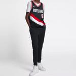 Майка Nike NBA Damian Lillard Icon Edition Swingman Jersey 'Red Black', черный - фото 3