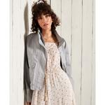 Куртка Superdry Bora Cropped, синий - фото 2