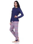 Пижама NORMANN langarm Bündchen Ethnolook, темно-синий - фото 2