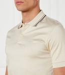 Поло BOSS BLACK Penrose 38 Slim Fit, кремовый - фото 4