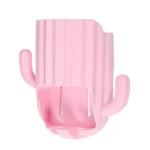 Настенные держатели для зубных щеток Настенные органайзеры для хранения зубных щеток Cactus Unique Bargains, розовый - фото