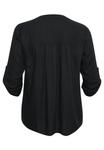 Блуза MILLE Kaffe Curve, черный - фото 5