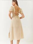 Платье Bianco Lucci, бежевый - фото 4