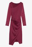 Платье Anna Field Shift dress, Windsor Wine/Bordeaux - фото 4