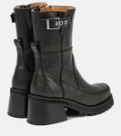 Ботильоны из искусственной кожи Ganni, черный - фото 2