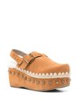 Mou 67mm Clog mules, коричневый - фото 2