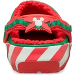 Сабо Crocs Mickey Xmas Lined Classic, зеленый - фото 6