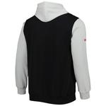 Мужской черный/серый пуловер с капюшоном Chicago White Sox Team Stitches - фото 3