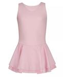 Платье-майка с двухслойной юбкой для девочек Capezio, розовый - фото 9