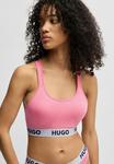 Бюстье HUGO PADDED LOGO, Light Red /Light Red - фото