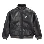 Куртка Balenciaga x Puma Leather Jacket 'Anthracite' - фото